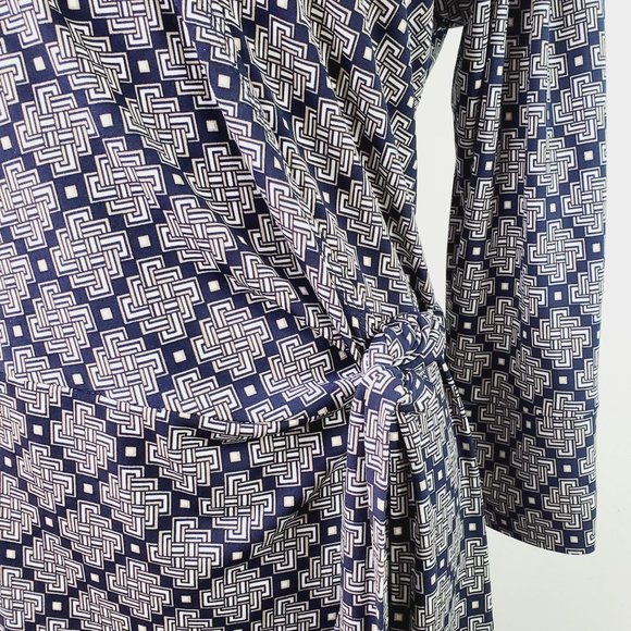 Laundry by Shelli Segal Women's Geometric Print Wrap Dress, L, NWOT - Picture 8 of 11